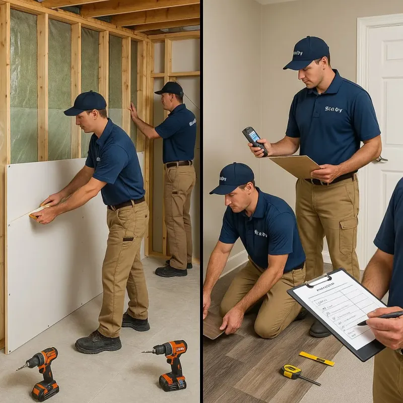 Repairs and Reconstruction process in Wilkes-Barre, PA